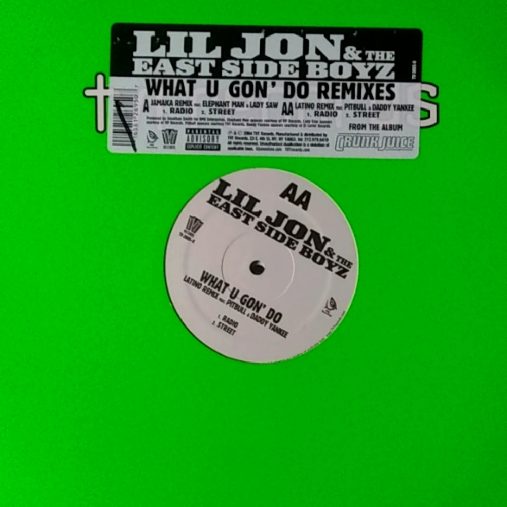 Lil Jon 12" Vinyl Record Bundle Of 3 Titles